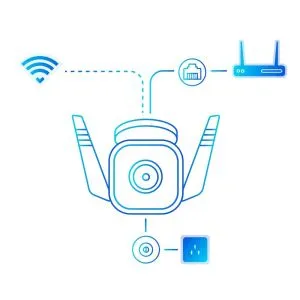 Outdoor Security WiFI camera TP-Link Tapo C310