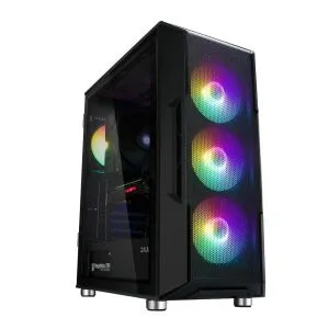 Zalman Case ATX - I3 NEO Black - RGB, Mesh