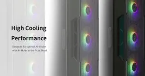Zalman Case ATX - I3 NEO Black - RGB, Mesh