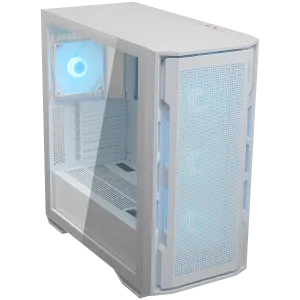 COUGAR UNIFACE RGB PC Case, Mid Tower, White