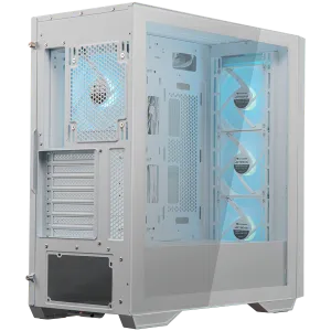 COUGAR UNIFACE RGB PC Case, Mid Tower, White
