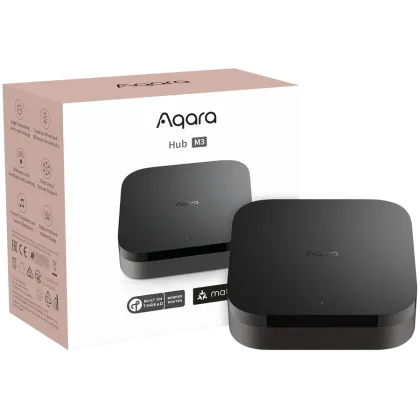 Aqara Hub M3: Model No: HM2-G01D; SKU No: AG042GLB02