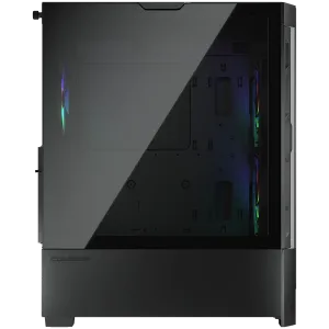 COUGAR AIRFACE RGB PC Case, Mid Tower, Black