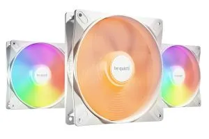 be quiet! Fan Pack 3-in-1 3 x 140mm - LIGHT WINGS LX 140mm PWM high-speed White Triple-Pack