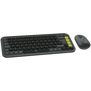 LOGITECH POP ICON COMBO - GRAPHITE - US INT'L - BT  - INTNL-973