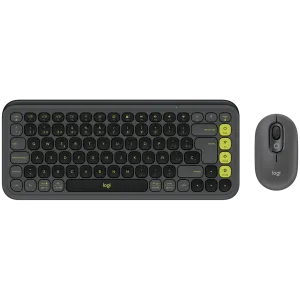 LOGITECH POP ICON COMBO - GRAPHITE - US INT'L - BT  - INTNL-973