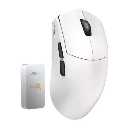 Lamzu MAYA X 8K - Wireless Gaming Mouse - White