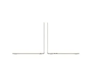 Лаптоп Apple 15-inch MacBook Air: Apple M3 chip with 8-core CPU and 10-core GPU, 24GB, 512GB SSD - Starlight