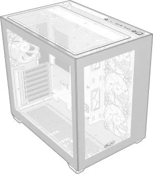 Raijintek кутия Case ATX - PAEAN C7 BLACK