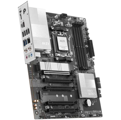 MSI PRO B840-P WIFI, ATX, Socket AM5, 4x DDR5 Dual Channel DDR5 up to 8000(OC)MHz, 5x PCIe x16 slot, 2x M.2 slot, 4x USB 2.0, 2x USB 5Gbps, 1x USB 10Gbps, 1x USB 10Gbps Type-C, HDMI, 7.1 HD Audio, 2.5G LAN, WiFi, BT, 3Y