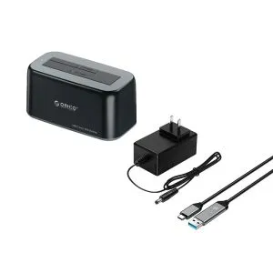 Orico Storage - HDD/SSD Dock - 2.5/3.5 inch USB-C/USB-A - 6819C3-V1