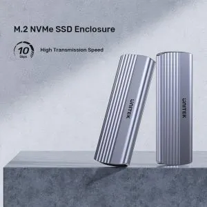Unitek Storage - Case - M.2 NVMe M-key 10 Gbps - S1241B
