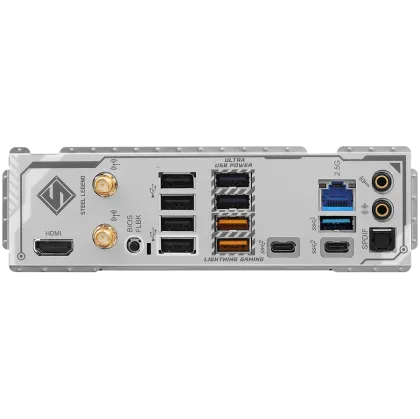 ASROCK MB Desktop B850 STEEL LEGEND WIFI, AM5, 4x DDR5, 1x PCIe 5.0 x16, 1x Blazing M.2(PCIe Gen5x4), 3x Hyper M.2, 4x SATA3, RAID 0, 1, 10, 7.1 CH HD Audio, 1x HDMI, 9x USB 3.2, 8x USB 2.0, 3x USB-C, 2.5G LAN, 2x Wi-Fi 7, 1x HDMI, 1x SPDIF, ATX