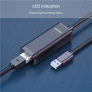 Unitek адаптер USB to LAN 100Mbps black - Y-1468