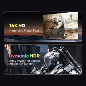 Unitek кабел Display Port 2.1 DP M / M - 8K@120Hz, Black - C1626GY-2M