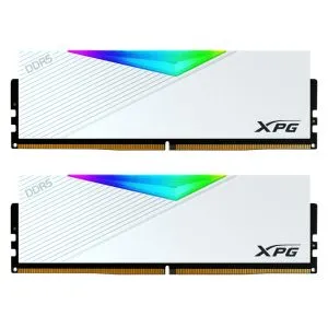 Памет ADATA LANCER RGB 32GB (2x16GB) DDR5 6400 MHz U-DIMM White