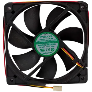 Evercool Fan 120x120x25 Sleeve 2000rpm - EC12025M12SA