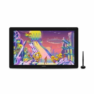 Tableta Grafica HUION Kamvas 24 Plus GS2402, Gri Inchis