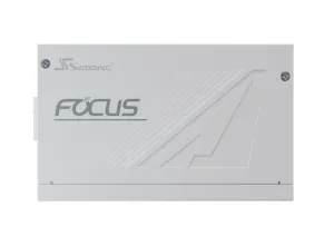 Power Supply SEASONIC FOCUS GX-1000 White - 1000W 80+ Gold, ATX 3.1, PCIe 5.1, Fully Modular
