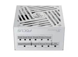 Power Supply SEASONIC FOCUS GX-1000 White - 1000W 80+ Gold, ATX 3.1, PCIe 5.1, Fully Modular