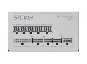 Power Supply SEASONIC FOCUS GX-750 White - 750W 80+ Gold, ATX 3.1, PCIe 5.1, Fully Modular
