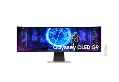 Monitor LED Samsung LS49DG950SUXDU Odyssey G95SD, 49" DQHD Curved 1800R 32:9 (5120x1440) OLED 240z, 250 cd/m2, 1m:1, 0.03ms(GTG), 178/178, 1xDP 1xHDMI, 1xMicroHDMI, USB Hub 2xUSB Type-C, Tilt/HeightAdj, Remote, VESA 100x100, 2Y