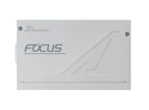 Seasonic захранване PSU ATX 3.1 750W Gold, Full Modular, PCIe 5.1 - FOCUS-GX-750-V4-WHITE