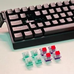 Madlions Professional Gaming Mechanical Keyboard MAD 68 HE Flagship - 8K, Magnetic Amber Pro Switches - White