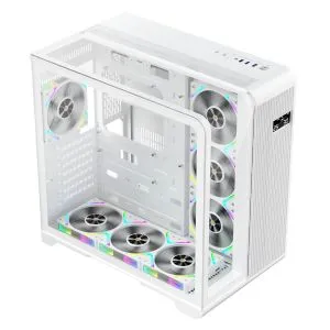 1stPlayer Case ATX - RT7 White - LED display