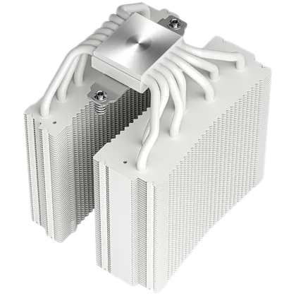 DeepCool ASSASSIN 4S WH, CPU Air Cooler, 2x140mm FDB Fans, Fan Speed Switch, TDP 280W, 7 Heatpipes, LGA2066/2011-v3/2011/1700/1200/115x, AMD AM5/AM4, White,  6Y, R-ASN4S-WHGPMN-G