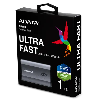 ADATA EXT SSD SE880 1T GRAY