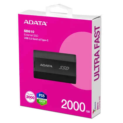 ADATA EXT SSD SD810 2000GB BLK