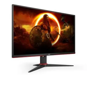 Монитор AOC 27G2SPAE/BK, 27" IPS WLED, 1920x1080@165Hz, 4ms GtG, 1ms MPRT, 250cd/m2, 1000:1, DCR 80M:1, Adaptive Sync, FlickerFree, Low Blue Mode, 2Wx2, Tilt, D-SUB, HDMI, DP