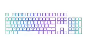 Keycaps ENDORFY - 104 pcs PBT - Onyx White