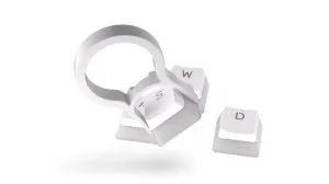 Keycaps ENDORFY - 104 pcs PBT - Onyx White