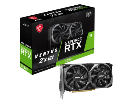 MSI RTX3050 VENTUS 2X XS 8G OC