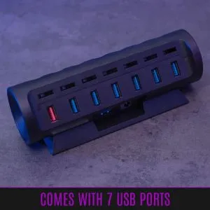 Streamplify стрийминг хъб/дек Streaming HUB CTRL 7 RGB - 7 x USB-A - SPUH-HC71217.11