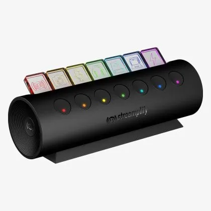 Streamplify стрийминг хъб/дек Streaming HUB CTRL 7 RGB - 7 x USB-A - SPUH-HC71217.11