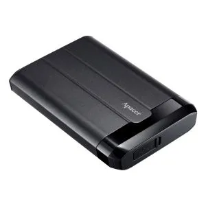 Apacer Външен хард диск Portable Hard Drive AC732 1TB USB 3.2 Gen 1, Military-Grade, Shockproof, IP68, Black