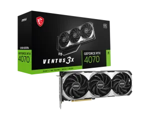 MSI RTX4070 VENTUS 3X E1 12 OC