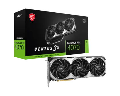 MSI RTX4070 VENTUS 3X E1 12 OC