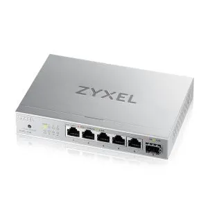 Суич ZyXEL XMG-105, 5 портов 2,5Gb + 1xSFP+, неуправляем