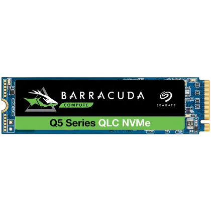 Seagate BarraCuda Q5, 1TB SSD, M.2 2280-S2 PCIe 3.0 NVMe, Read/Write: 2,400 / 1,700 MB/s