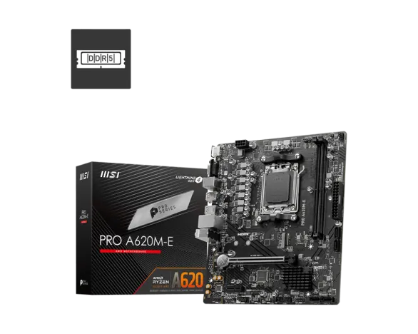 MSI PRO-A620M-E / AMP