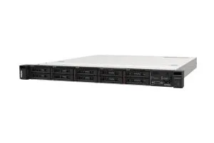 Сървър Lenovo ThinkSystem SR250 V3, Xeon E-2434 (4C 3.4GHz 8MB Cache/55W), 1x16GB, O/B, 2.5" HS (8), SW RAID, HS 800W Titanium, XCC2 Platinum, Rails