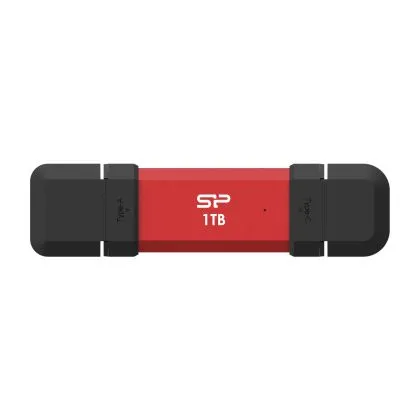 Външен SSD Silicon Power DS72 Red - 1TB
