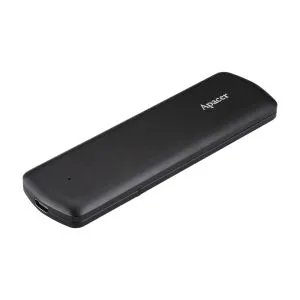 Apacer Външен SSD диск Portable SSD AS721 500GB USB-C 3.2 Gen 2/USB-A 3.2 Gen 1, Military-Grade, Shockproof, Black