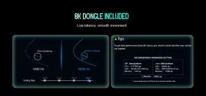 Lamzu MAYA X 8K - Wireless Gaming Mouse - Aimlabs Edition
