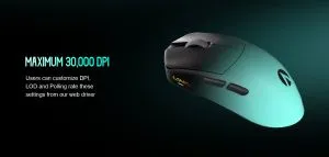 Lamzu MAYA X 8K - Wireless Gaming Mouse - Aimlabs Edition