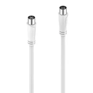 Hama Antenna Cable, Coax Plug - Coax Socket, 5 m, 90 dB